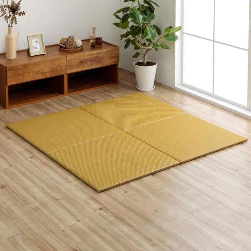 イケヒコ ラグ 置き畳 単品 ミーサ U畳 約70×70×2cm 日本製 lino-select-10048553 LINO select楽天市場店 パッケージ画像