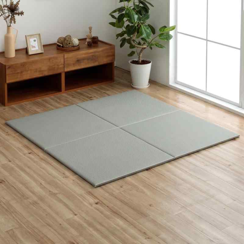イケヒコ ラグ 置き畳 単品 ミーサ U畳 約70×70×2cm 日本製 lino-select-10048553 LINO select楽天市場店 サンプル画像3
