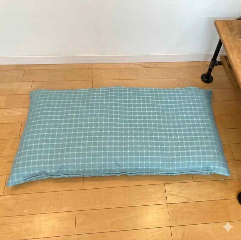 cloth shop 布や 座布団 カバー 無地 洗える 銘仙版 約55x59cm 八端判 約59X63cm [2]