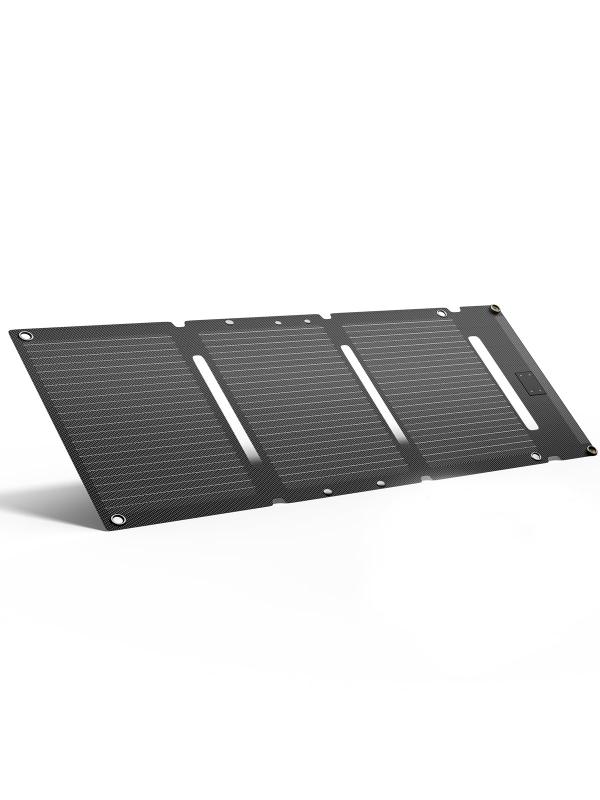 ソーラーパネル ETFE 30W 100W 200W 400W ソーラーチャージャー 折り畳み式 単結晶 23%高効率 Type-C/QC3.0*2/DC5521 スタンド付き 防水防塵 スマホ/ポータブル電源 ソーラー充電器 薄型 軽量 コンパ