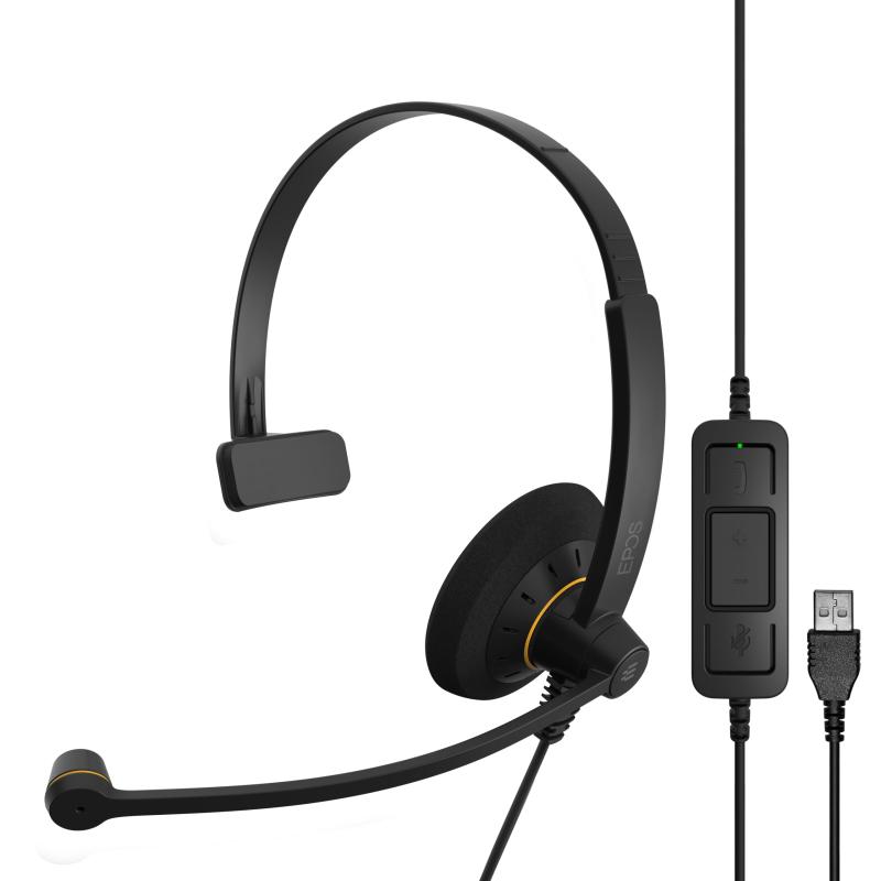 ゼンハイザー SC 30 USB ML 片耳式エントリーヘッドセット コールコントロール機能付 504546