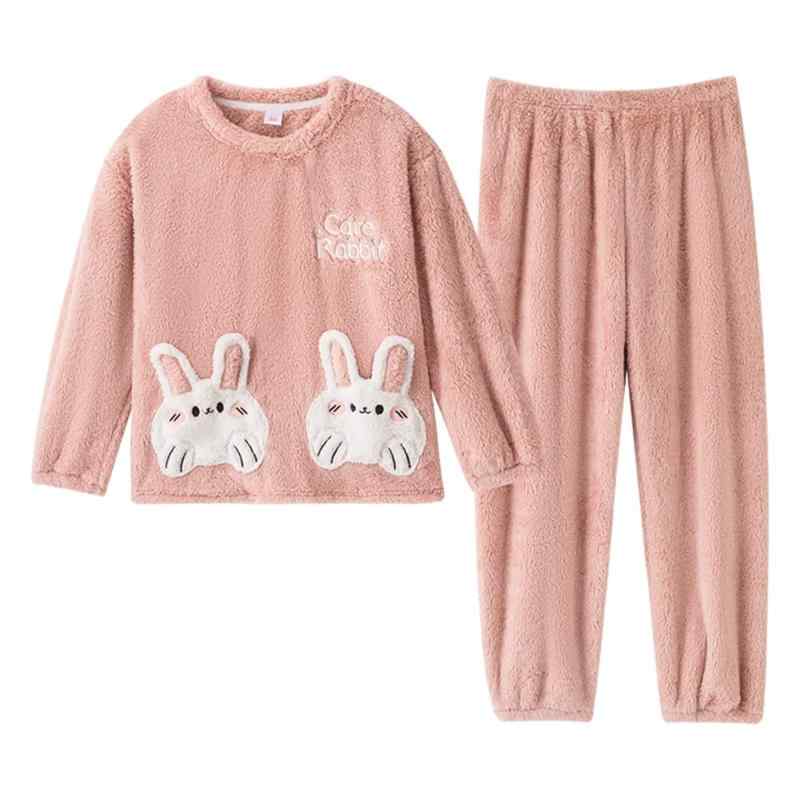 Rakuten - [] ルームウエア 長袖 フリース レディース パジャマ 着る毛布 女子 寝間着 部屋着 春 秋 冬 女の子