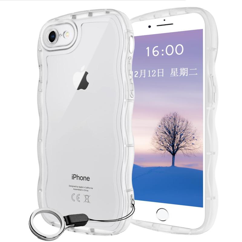 乐天商城 - と互換性がある iPhone 12 mini ケース クリア アイフォン12 mini TPU波状のバンパー 透明 スマホケース かわいい うねうね iPhone12 mini ウェーブ デザイン 可愛い 韓国 薄型 人気 おしゃれ 耐衝撃 黄