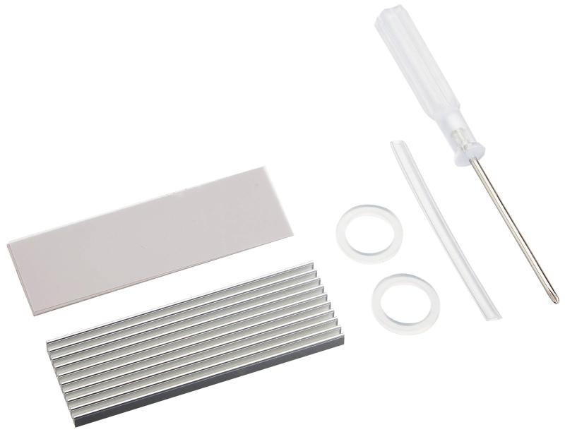 乐天商城 - アイネックス(AINEX) M.2 D用ヒートシンク 放熱パッド・工具セット HM-21-SET