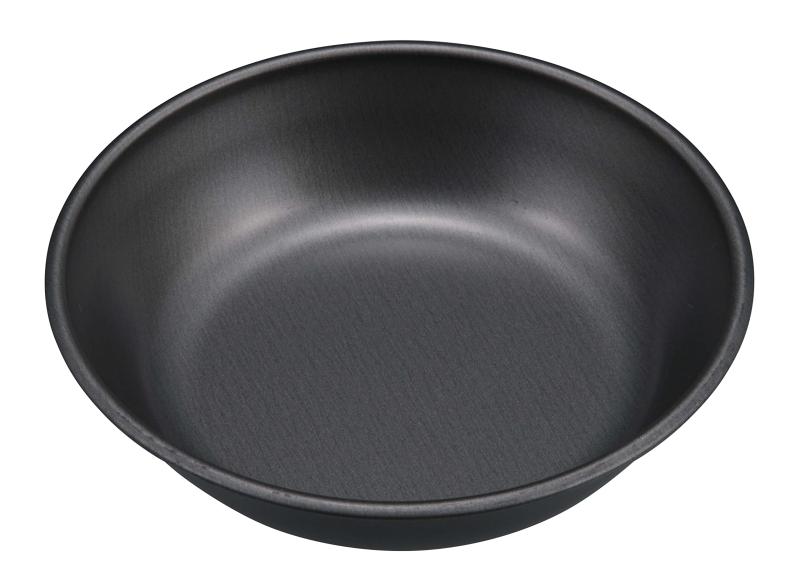 Rakuten - キャプテンスタッグ(CAPTAIN STAG) テーブルウェア 皿 食器 どんぶり プレート カレー皿 シェラカップ ふっ素樹脂加工 日本製 メタリックブラックコート