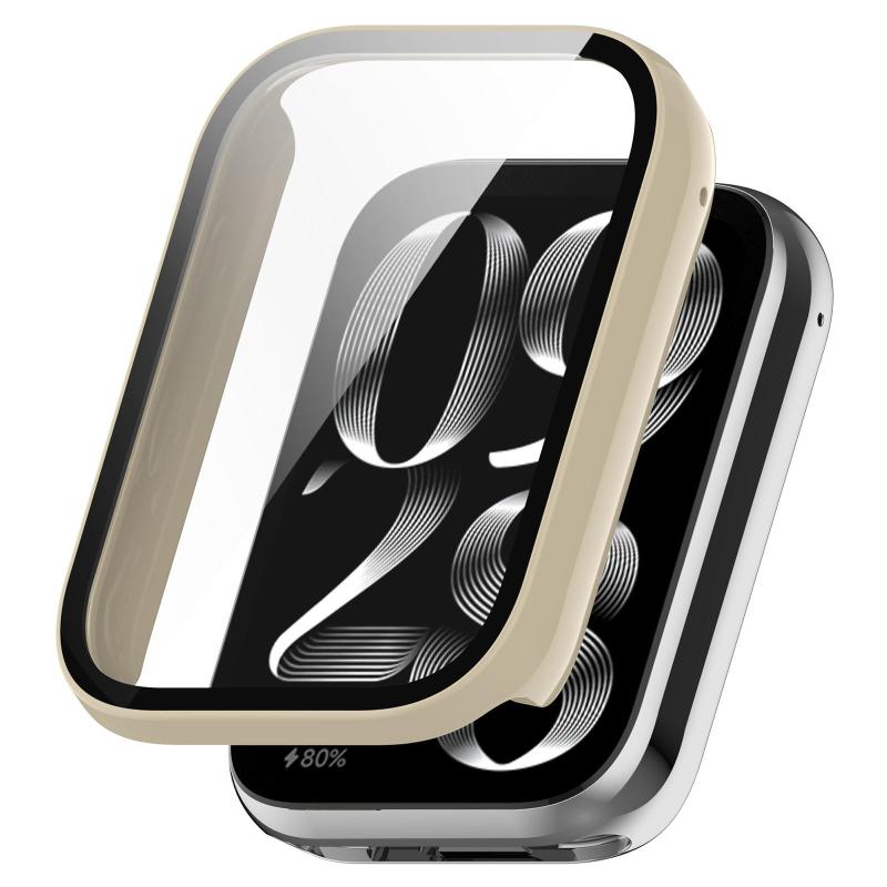 乐天商城 - For Xiaomi Band 8 Pro カバー シャオミ(Xiaomi) Band 8 Pro ケース PC素材 カバー ガラスフィルム一体型 全面保護 二重構造 防塵 日本旭硝子材 キズ防止 軽量