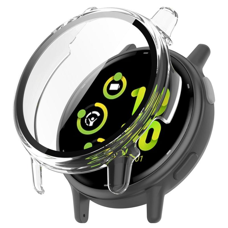 乐天商城 - For GARMIN vivoactive 5 カバー ガーミン vivoactive 5 ケース PC素材 ガラスフィルム一体型 全面保護 二重構造 防塵 日本旭硝子材 キズ防止 軽量