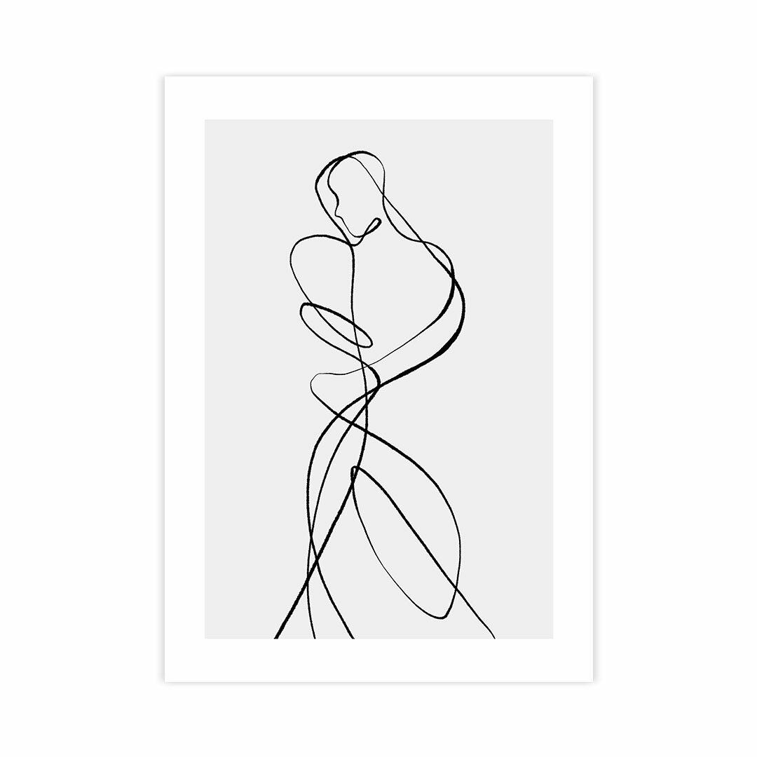 ポスター A4 A3 A2 A1 選べる サイズ 北欧 高級紙 ・ 高品質印刷 LINSL / 01