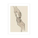 【LINE登録で300円OFF】ポスター A4 A3 A2 A1 選べる サイズ 北欧 高級紙 ・ 高品質印刷 LINSL / 0206 日本製 【 北欧 モダ...