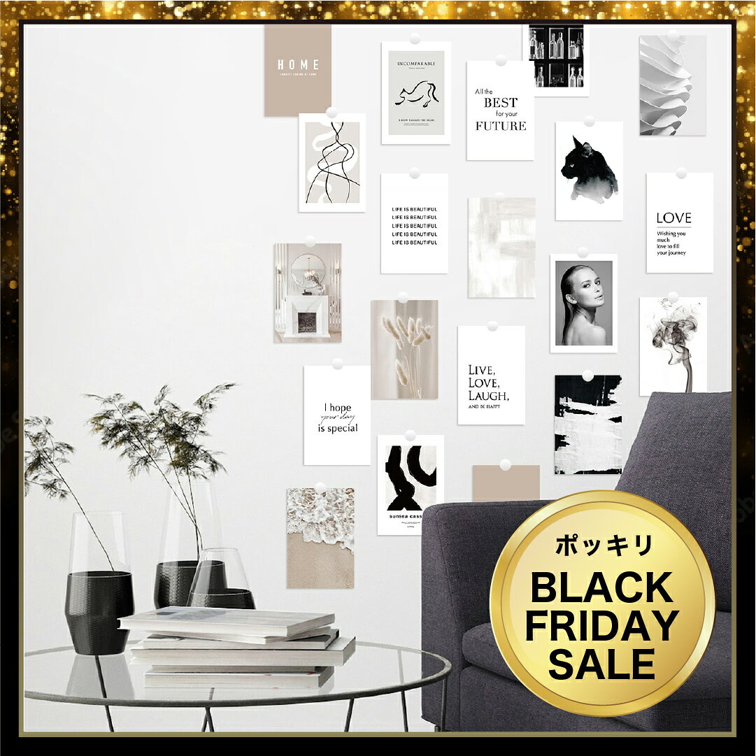 【1,000円OFF】36種 ミニポスター セット 9枚組 高級紙 ・ 高品質印刷 驚きの分厚さ 0.3mm LINSL 買い..