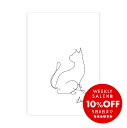 【10%0FF★週替りセール】 ポスター A4 A3 A2 A1 選べるサイズ アート 線画 アートポスター 高級紙 ・ 高品質印刷 LINSL / 0290 ...