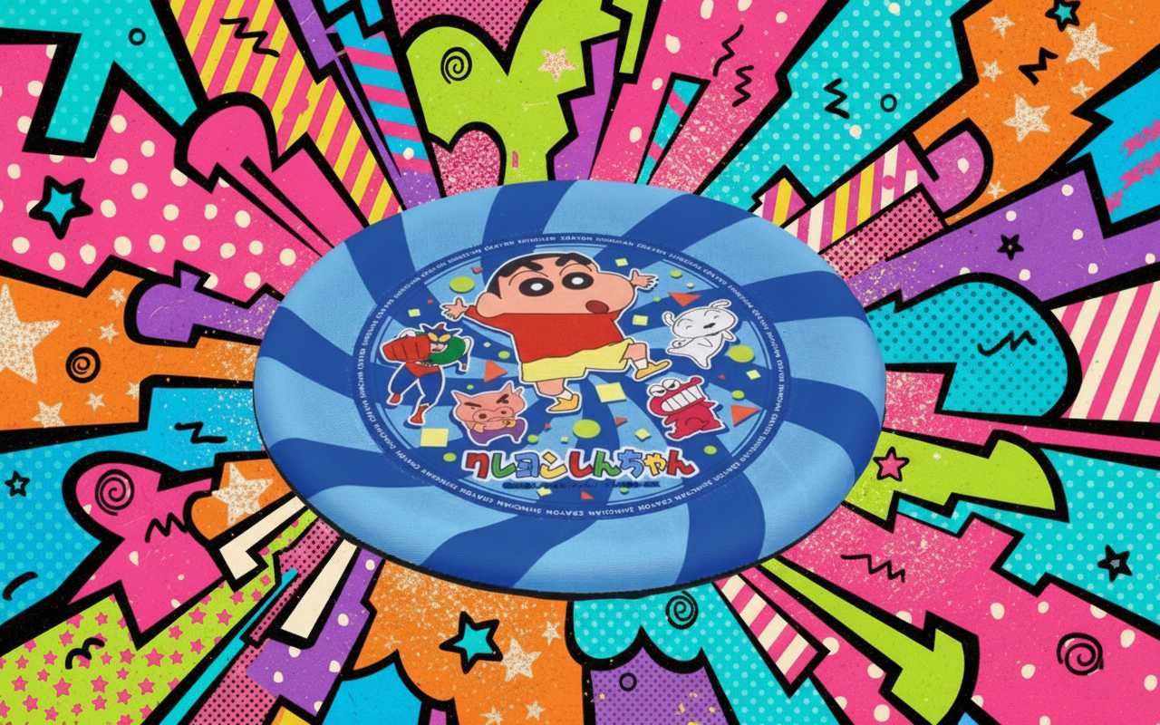 クレヨンしんちゃん やわらかフライングディスク 子供 おもちゃ 外遊び 男の子 女の子 プレゼント 公園