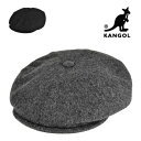 カンゴール キャスケット ウール ホーカー KANGOL 秋冬 メンズ レディース 大きいサイズ 黒 グレー 送料無料 帽子 