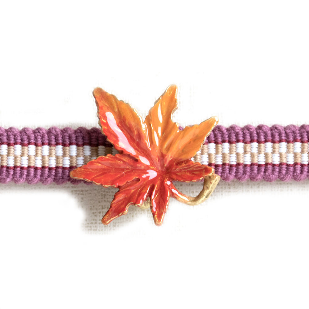 もみじ 帯留め：Palnart Poc（パルナートポック）