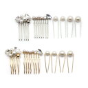 line pearl set ヘアコーム・Uピンセット:zoule(ゾーラ)