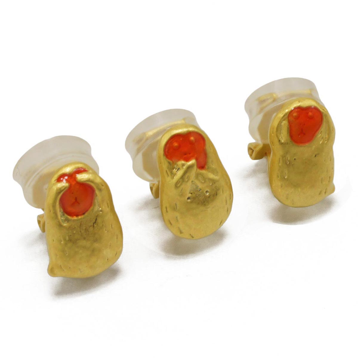 三猿 イヤリング：OrganFan（オルガンファン）(4)