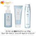 エバメール 露肌ゲルクリーム ウォーターライン シャンプー トリートメント セット