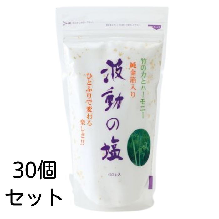 波動の塩 450g 30個