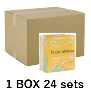 ナチュラムーン ナプキン昼用24個入り 24セット