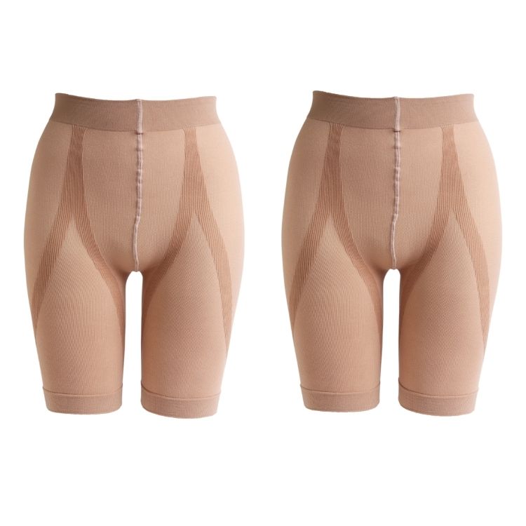 さとう式リンパケア 腰サポータースパッツ ベージュ2個セット