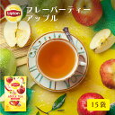 リプトン 公式 フレーバーティー 紅茶 ティーバッグ アップル 15袋 Lipton LIPTON