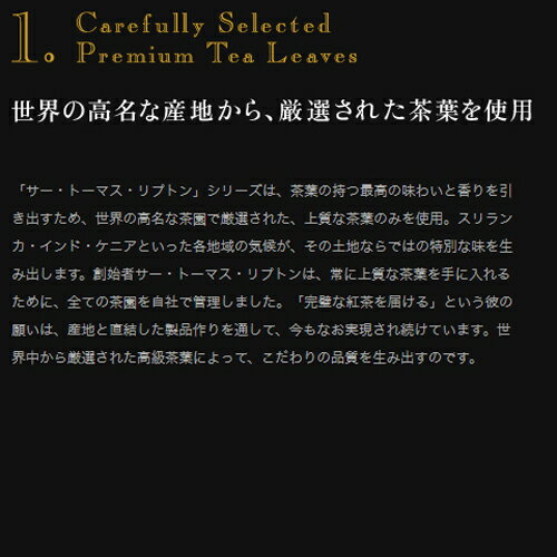 紅茶 ダージリン リプトン 公式 無糖 サー・トーマス・リプトン ダージリン 24g 1 〜 12セット ティーバッグ 紅茶 Lipton