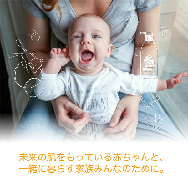 ディープモイスチャー ボディソープ 全身 ( 顔・体 ) 用 【公式】 500mL スキンケア ベビー 赤ちゃん アトピー 敏感肌 無添加 低刺激 バリア機能 高保湿 出産祝い ギフト プレゼント マイサニールーム ボタニカルズ