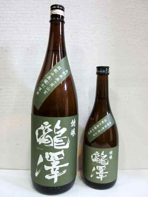 瀧澤　特醸（本醸造） 1800ml