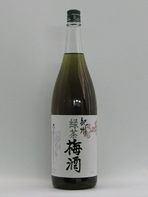 中野BC 紀州 緑茶梅酒 1.8L