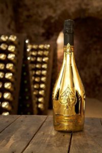 【※箱なし※】アルマン・ド・ブリニャックブリュット　ゴールドArmand De Brignac Blanc Brut Gold750ml