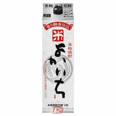 5 23日9:59分まで100円OFFクーポン配布中 【あす楽】 【送料無料】宝酒造 よかいち 米 25度 パック 1800ml 1.8 6本【北海道・沖縄県・東北・四国・九州地方は必ず送料が掛かります】