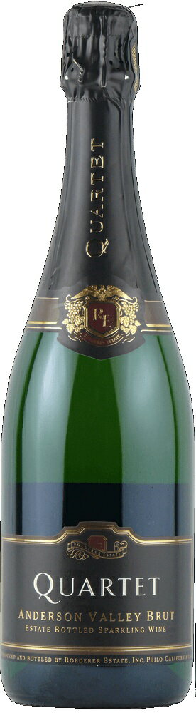 【エノテカ ENOTECA】ロデレール エステート カルテット・アンダーソン・ヴァレー ブリュット 750ml 1本［白/辛口/カリフォルニア]【ご注文は12本まで一個口配送可能】