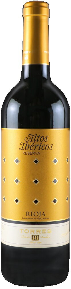 【ENOTECA エノテカ】トーレス アルトス・イベリコス・レゼルヴァ 750ml 1本［赤/フルボディ/リオハ］【ご注文は12本まで一個口配送可能】