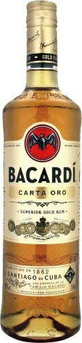 【送料無料】【正規】バカルディ ラム ゴールド 40度 750ml×12本【北海道・東北・四国・九州・沖縄県は必ず送料がかかります】