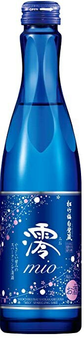 【送料無料】宝酒造 松竹梅白壁蔵 スパークリング清酒 澪 300ml×24本【北海道・沖縄県・東北・四国・九州地方は必ず送料が掛かります】