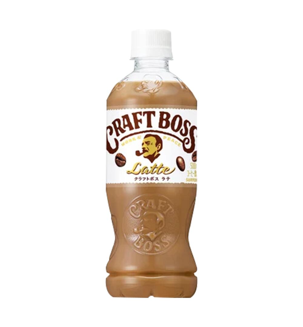 6/4日20時～6/5日までP3倍  サントリー BOSS クラフトボス ラテ 500ml×1ケース/24本