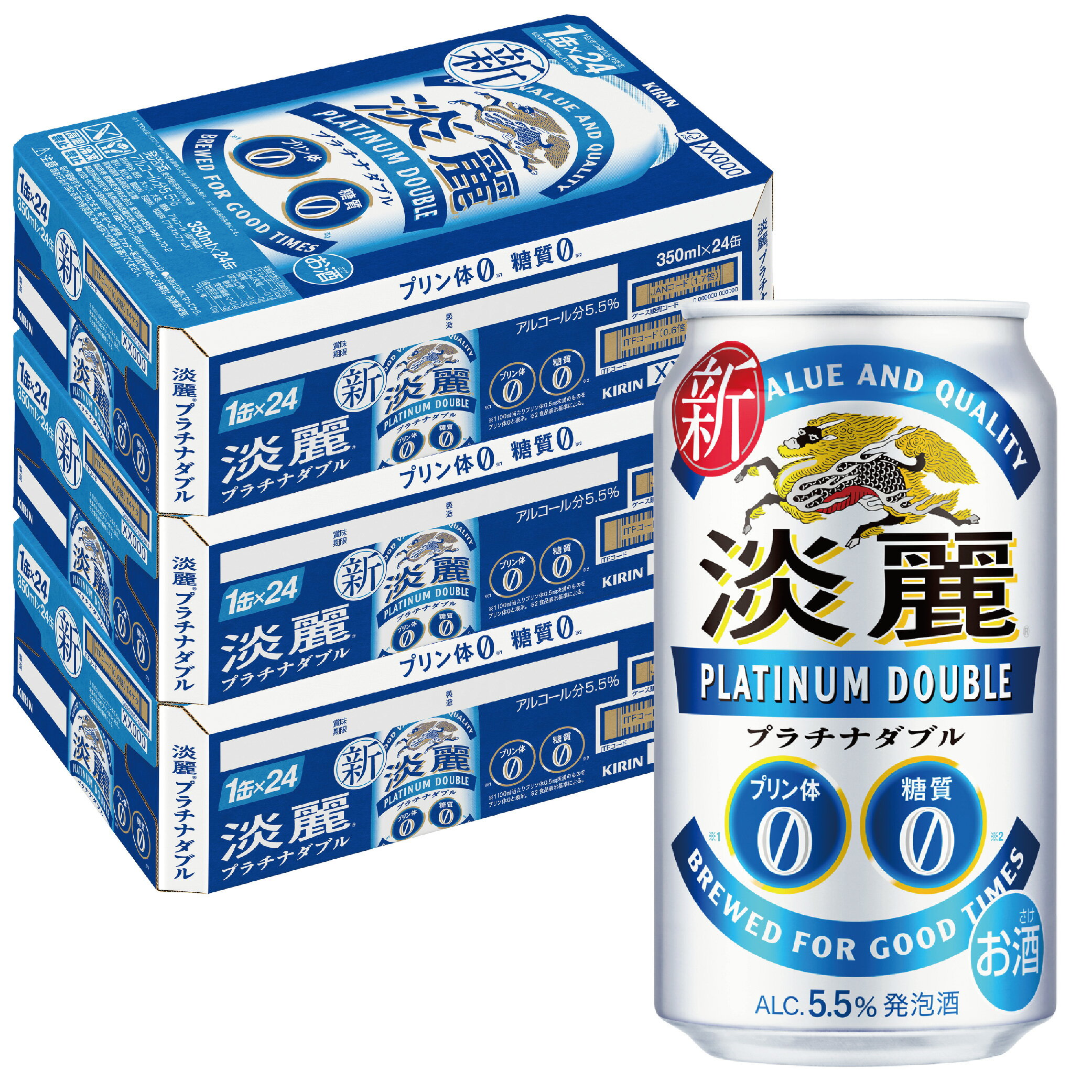 【あす楽】【送料無料】キリン 淡麗プラチナダブル 350ml×3ケース/72本【北海道・沖縄県・東北・四国・九州地方は必ず送料が掛かります。】