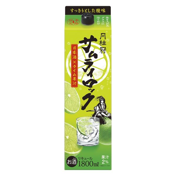 【送料無料】月桂冠 サムライロックパック1.8L×12本【北海道・沖縄県・東北・四国・九州地方は必ず送料が掛かります。】