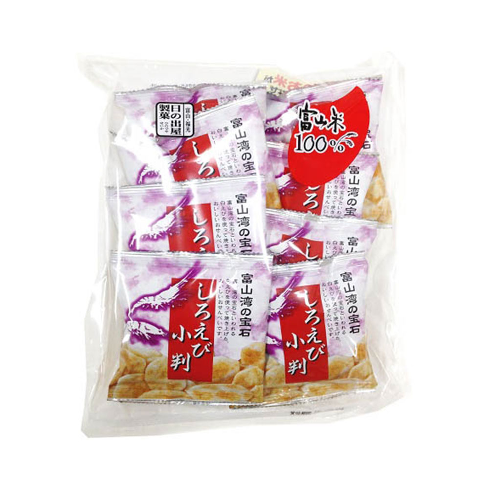 【送料無料】日の出屋製菓しろえび小判 【13g×8袋入】×24個お菓子 おせんべい おかき 富山県 お土産 おやつ