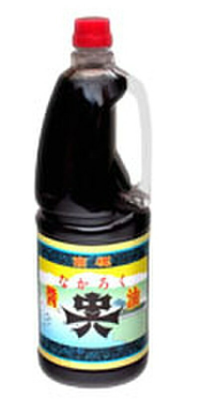 【送料無料】富山県 中六醸造元 甘口醤油 ペット 1800ml 1.8L×6本 新湊 魚に合う醤油 なかろくのサムネイル