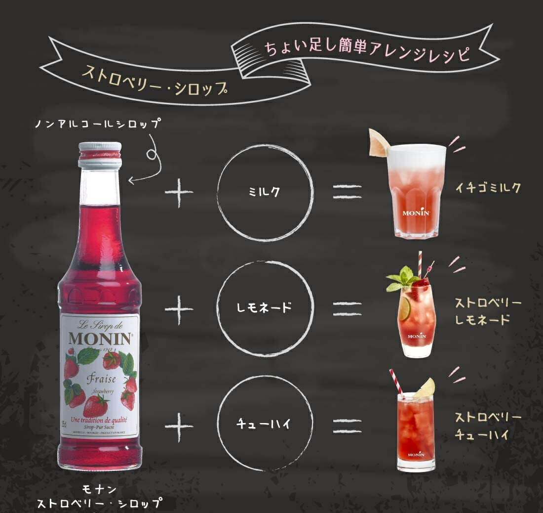 【送料無料】MONIN モナン ストロベリー・...の紹介画像3