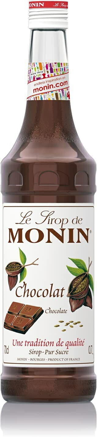 【送料無料】MONIN モナン チョコレート シロップ 700ml×6本【北海道・東北・四国・九州・沖縄は別途送料がかかります】ノンアルコール シロップ