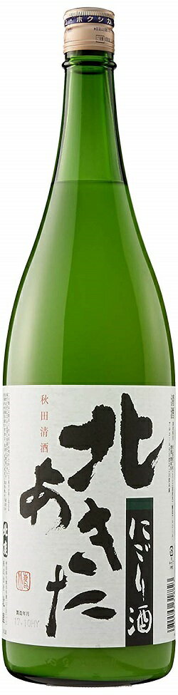 にごり酒 5/18限定P3倍 【送料無料】北秋田 にごり酒 1800ml 1.8L×6本/1ケース【北海道・沖縄県・東北・四国・九州地方は必ず送料が掛かります】