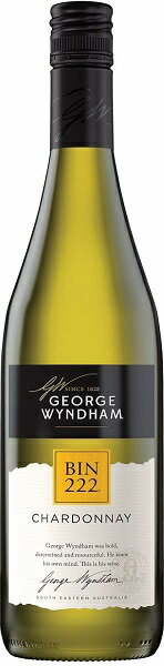 11/14〜11/16限定P3倍 【抽選で1等2万ポイント当たる！】【送料無料】【ケース販売】[オーストラリア/白ワイン/辛口/ミディボディ]ジョージ・ウィンダム BIN222 シャルドネ 750ml×12本【北海道・沖縄・東北・四国・九州地方は必ず送料が掛かります。】