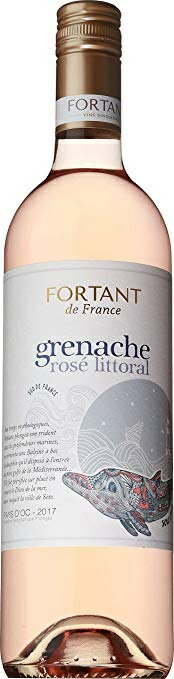 フォルタン リトラル グルナッシュロゼ 750ml 1本［ロゼワイン/辛口/フランス］【ご注文は12本まで一個口配送可能】