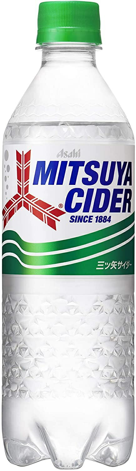 【あす楽】【送料無料】アサヒ飲料 三ツ矢サイダー 500ml×2ケース/48本