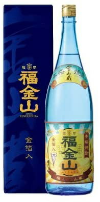 【送料無料】濱田酒造【金箔入り】薩摩金山蔵 福金山 芋 25度 1800ml 1.8L×6本【北海道・東北・四国・九州・沖縄県は必ず送料がかかります】