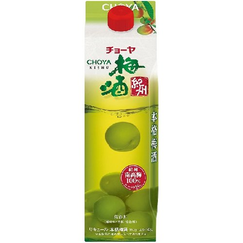 5/18限定P3倍 【送料無料】CHOYA チョーヤ 梅酒 パック 1000ml 1L×2本【北海道・沖縄県・東北・四国・九州地方は必ず送料がかかります】