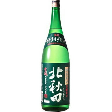 【送料無料】【ケース販売】北秋田 特別純米酒 1.8L 6本【北海道・沖縄県・東北・四国・九州地方は必ず送料が掛かります 】