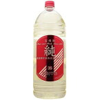 【あす楽】 宝酒造 タカラ 純 35度 ペット 4000ml 4L 1本【ご注文は1ケース（4本）まで同梱可能】